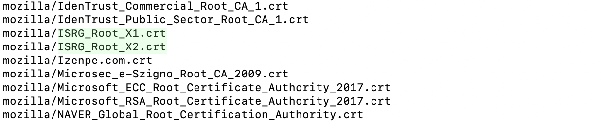 cert