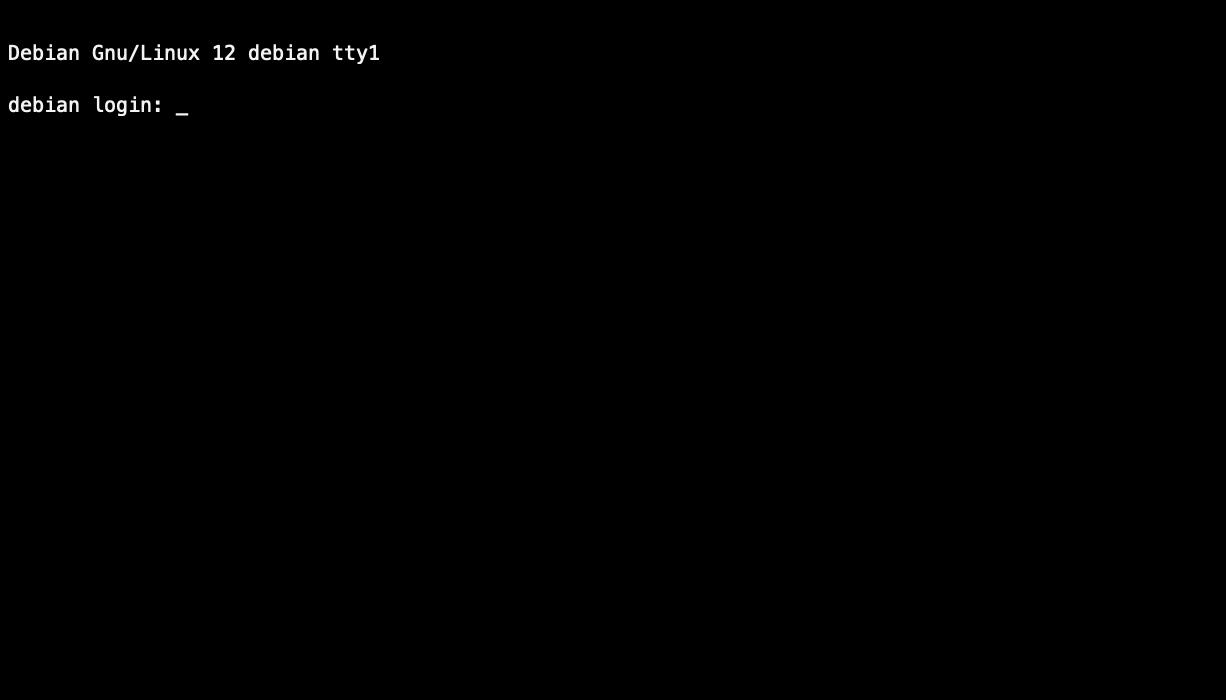 shell debian