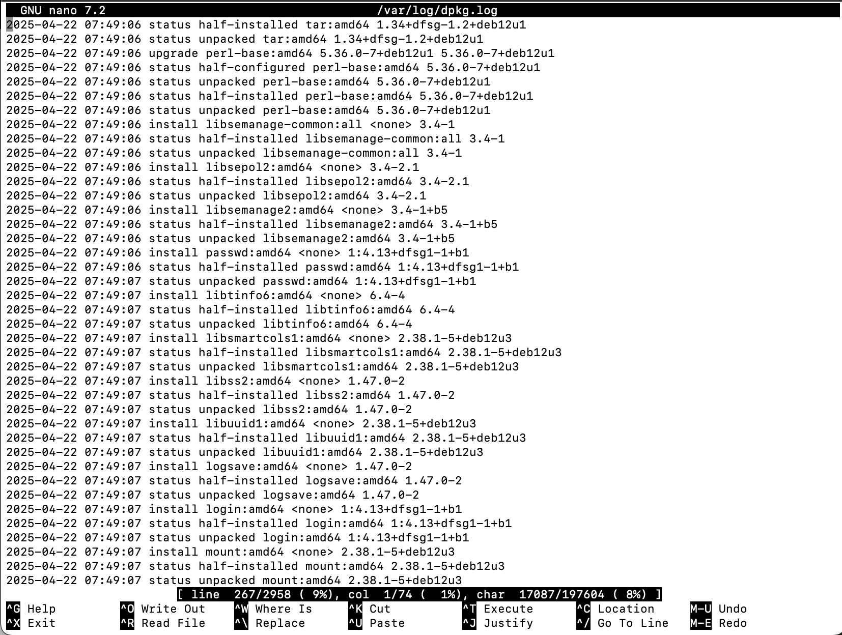 install nano