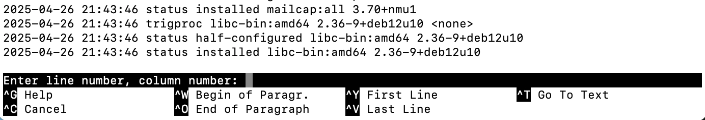 install nano