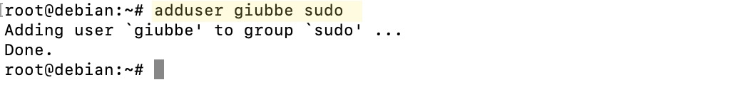 shell debian