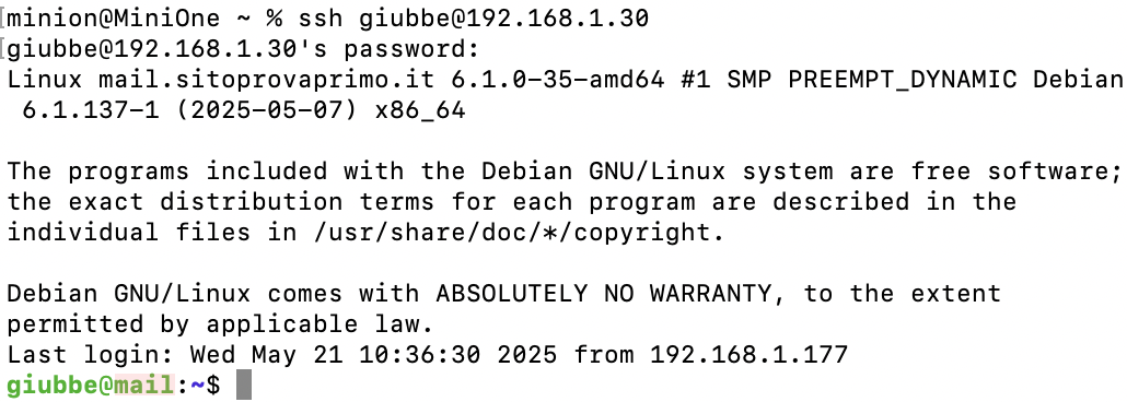 hostname